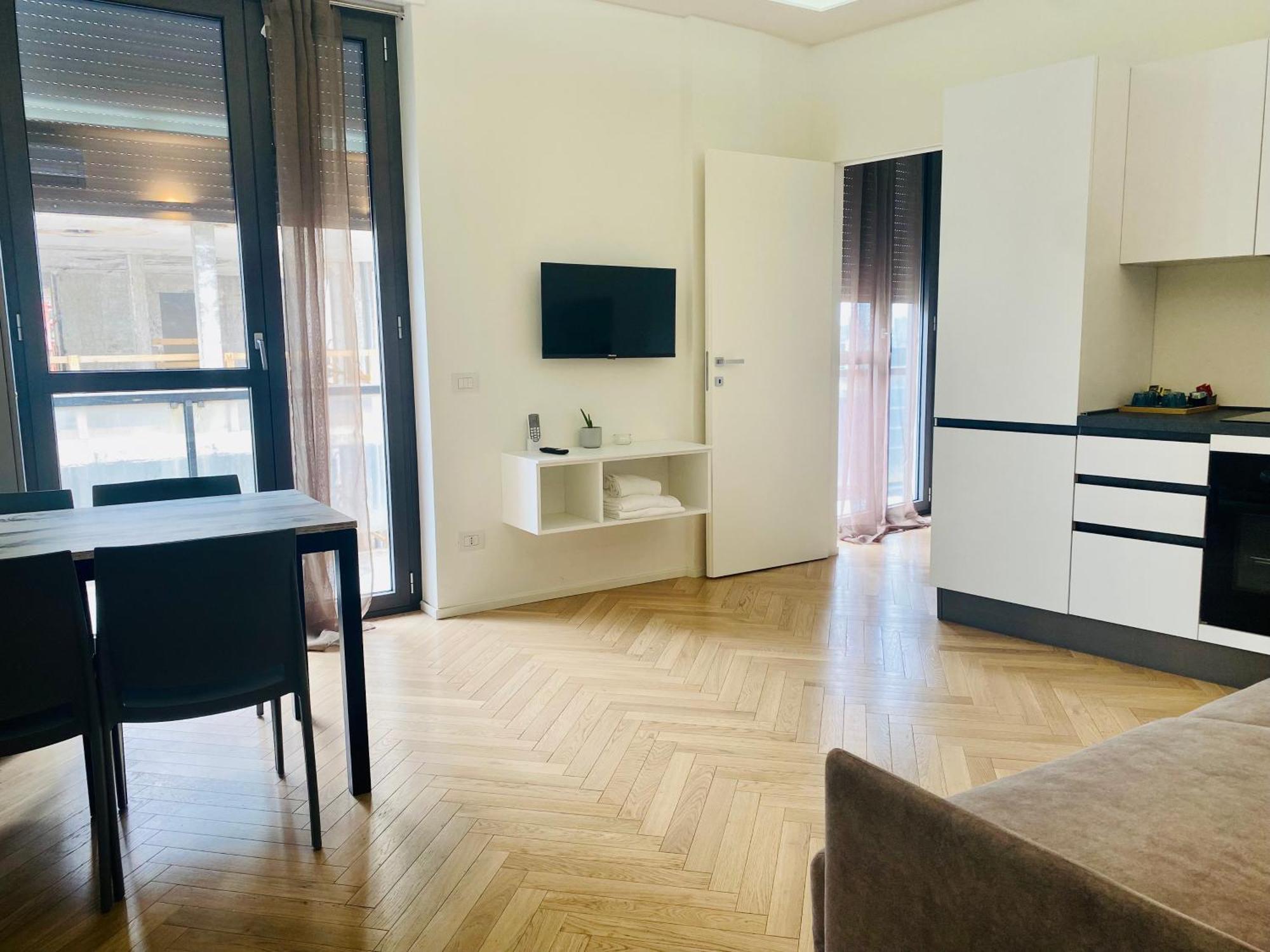 Sky View -Porta Nuova- Appartamento 2 Con Balcone Milán Exteriér fotografie